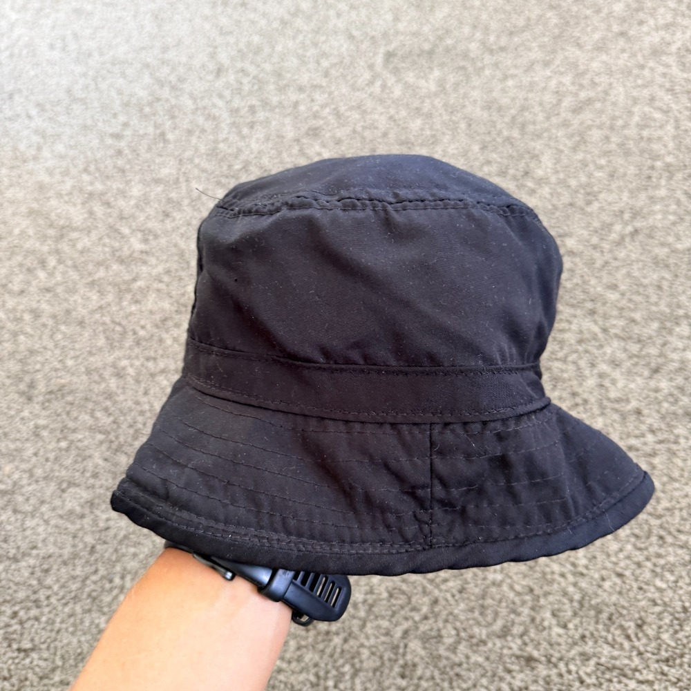 VTG 90s Gore-Tex Black Floppy Bucket Hat Size Medium Waterproof No logos